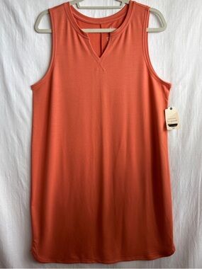 St. John's Bay dusted clay  Active Sheath  Dress NWT
